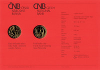 CNB Czech Ducat St. Wenceslas 1/9 oz