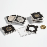 Čtvercová plastová kapsle Quadrum (38) na stříbrné mince Philharmoniker