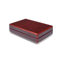 Mahogany etui for 2 Quadrum capsules