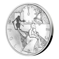 Kompletní sada 7 stříbrných medailí K.J.Erben, Kytice