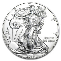 Stříbrná mince American Silver Eagle 1 oz (2019)