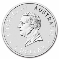 Stříbrná mince Australian Brumby 1 oz (2024) 125. výročí mincovny