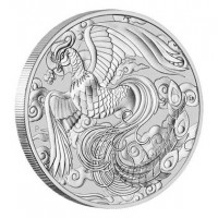 Stříbrná mince Chinese Myths and Legends Phoenix 1 oz (2022)