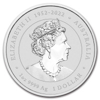 Stříbrná mince Year of the Dragon - Rok Draka 1 oz (2024)
