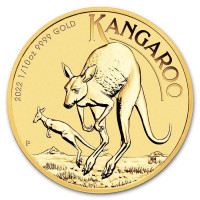 Zlatá mince Australian Kangaroo 1/10 oz 2022