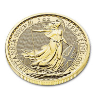 Zlatá mince Britannia 1 oz Charles III.