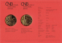 Gold coin ČNB 5.000 Kč Olomouc STANDARD