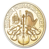 Zlatá mince Wiener Philharmoniker 1/10 oz 2024