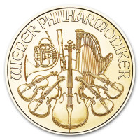 Zlatá mince Wiener Philharmoniker 1/10 oz 2024