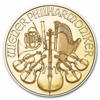 Zlatá mince Wiener Philharmoniker 1 oz