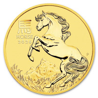Zlatá mince Year of the Horse - Rok Koně 1 oz (2026)